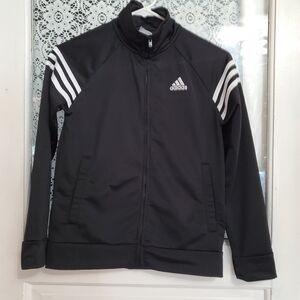 ADIDAS Boy's Sweatshirt Black color Size 10/12